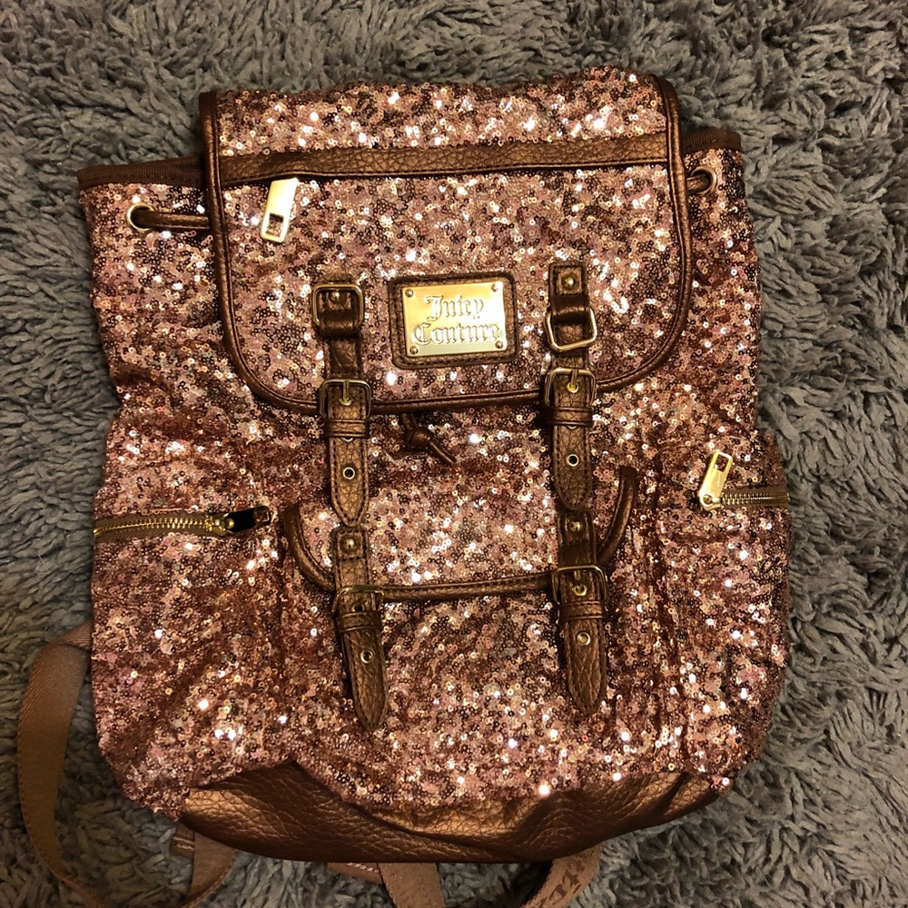 Juicy Couture Sequin Backpack (Never Been Used)